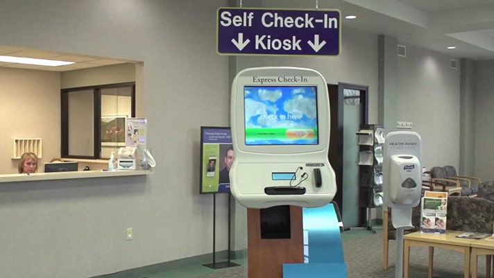 Self-check-in kiosks at hospitals Malaysia